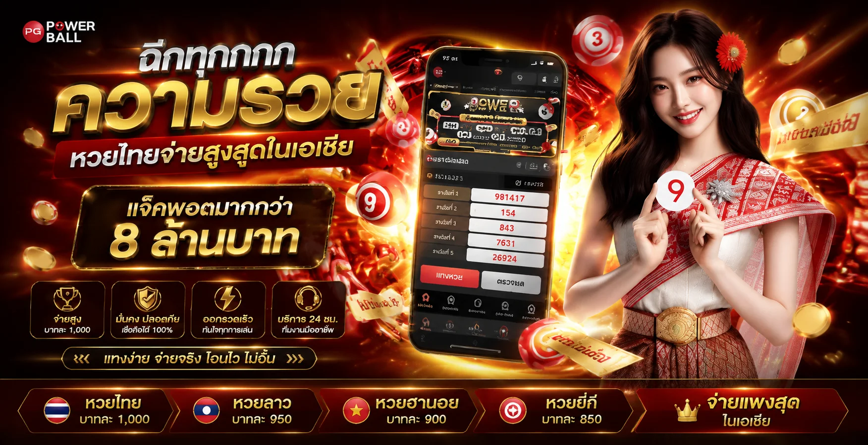 แทงหวยออนไลน์ Betcenter หวยไทย หวยลาว หวยฮานอย
